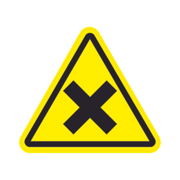 Panneau Triangle PSI Danger Croisement TRI-ABS146